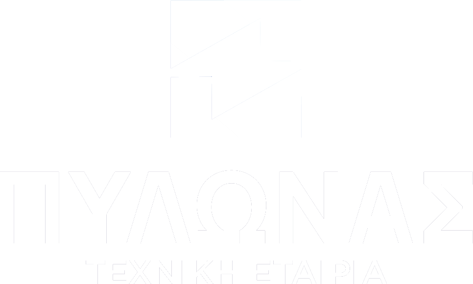 footer white pylonas logo